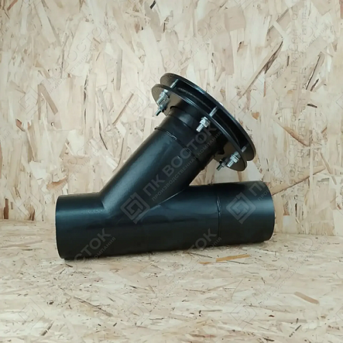 Ревизия канализационная 45 гр 160х110 SDR26 фланцевая удлиненная