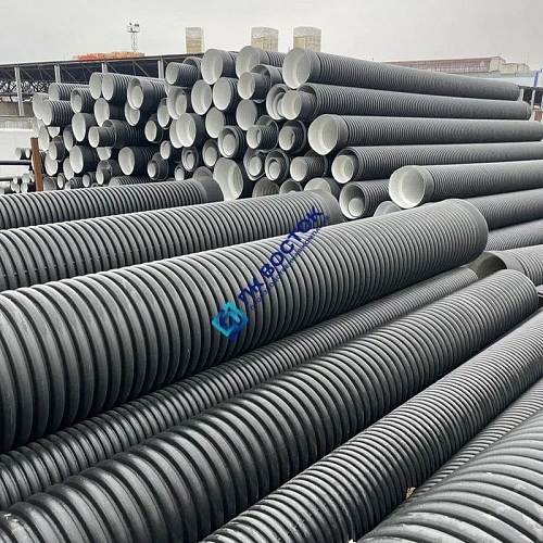 Труба пнд гофрированная 1000/851 SN8 двустенная с раструбом